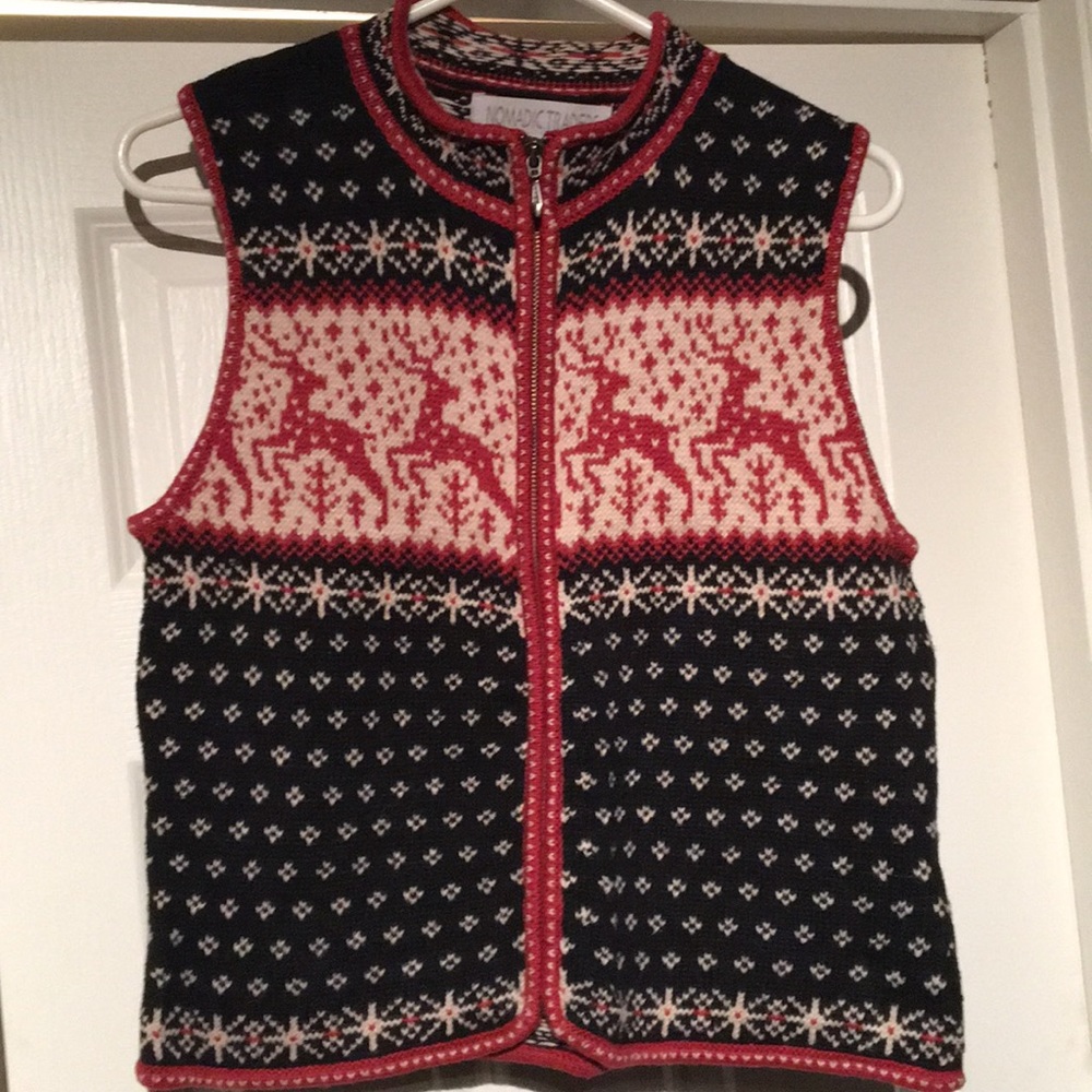Reindeer sweater vest *sale*